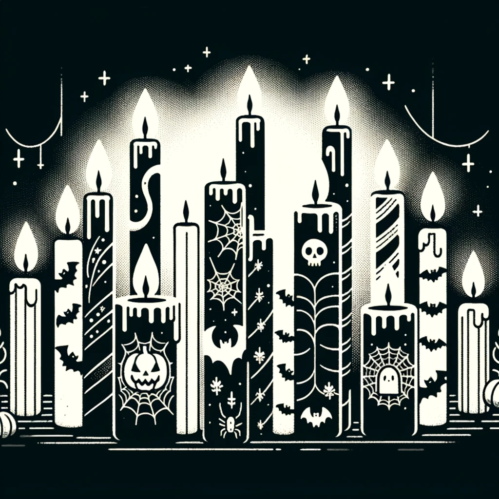top halloween candles - ourhome good